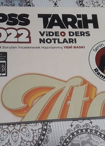 KPSS TARİH 2022 VİDEO DERS NOTU