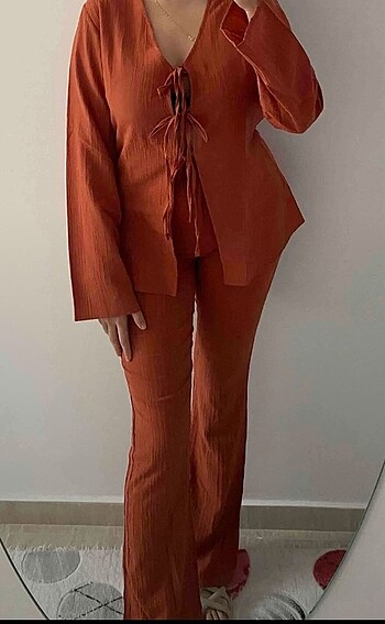 36 Beden Pantolon Bluz takım