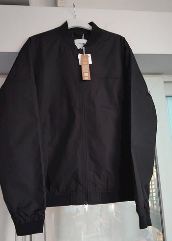 Jack & Jones Siyah Fermuarlı Erkek Ceket