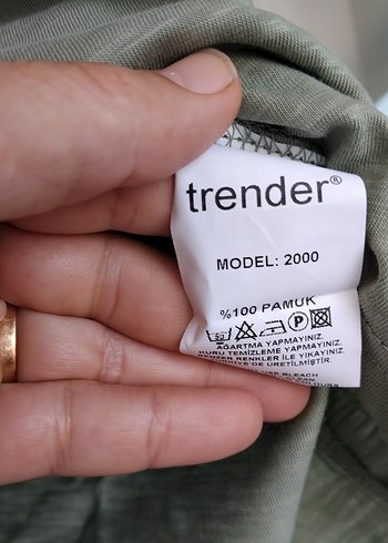 m Beden haki Renk Erkek Keten Loose Fit Kısa Kollu Tişört