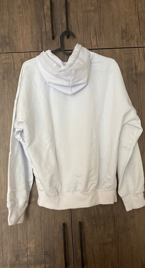 Nike Beyaz Kapüşonlu kadin Sweatshirt - Görsel 2