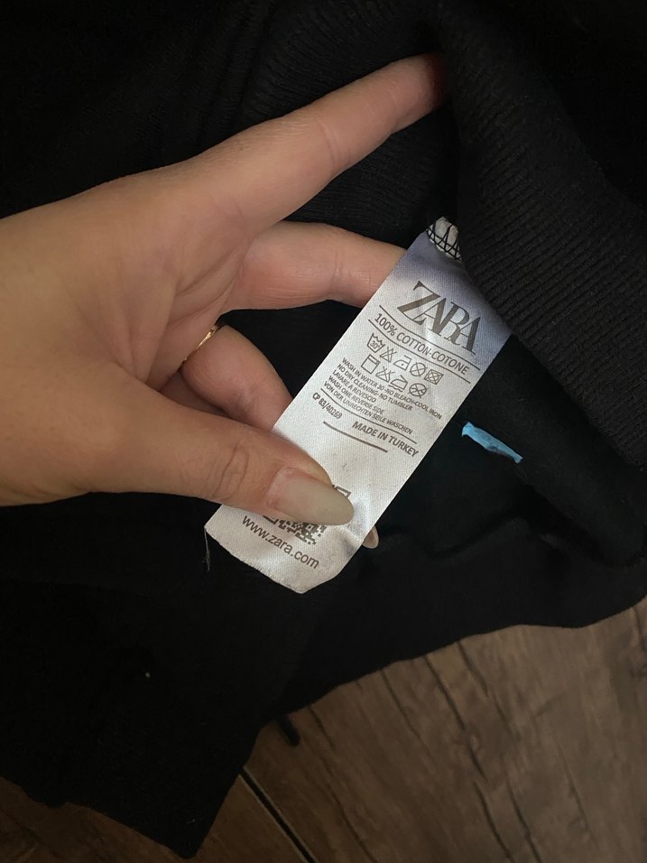 Siyah Kapüşonlu NYC Baskılı Sweatshirt - Görsel 2