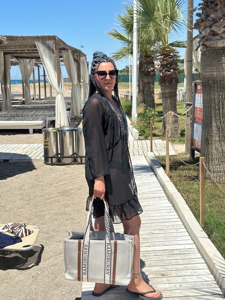 Siyah pareo - Görsel 2