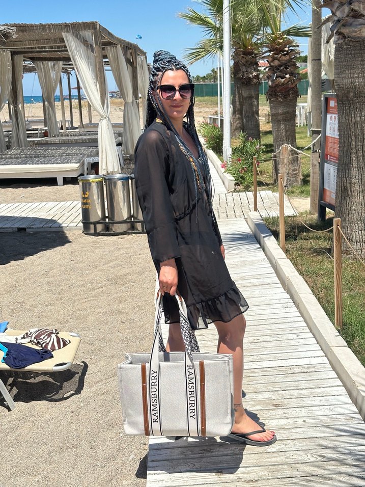 Siyah pareo - Görsel 3