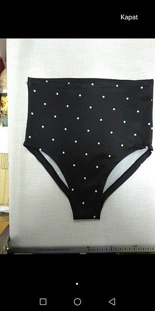 siyah bikini alti