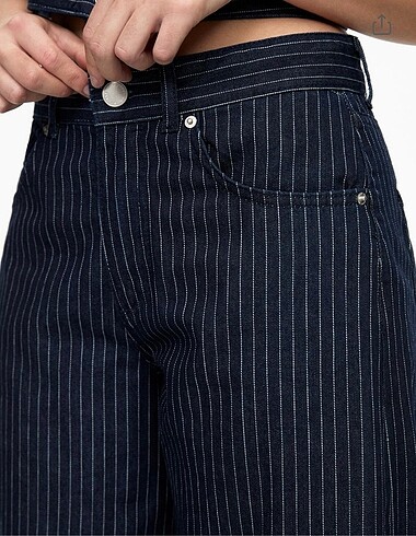 Pull&Bear Çizgili Jean