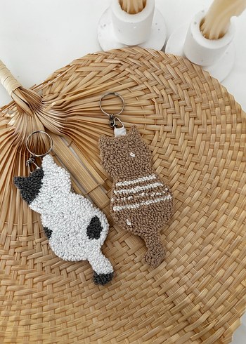 Kedi Punch Anahtarlık - Görsel 2