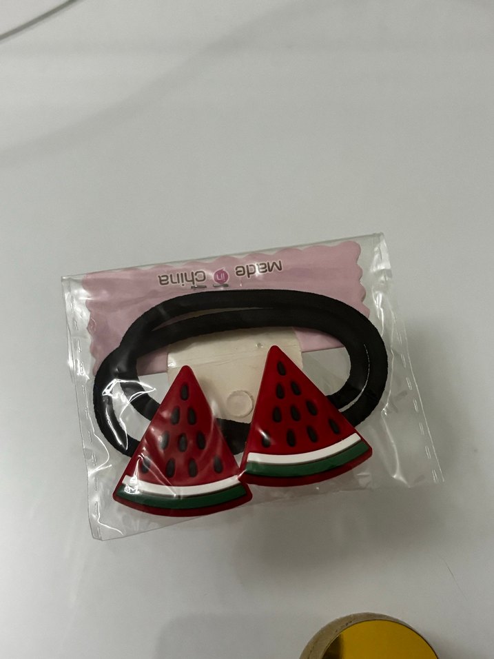 Karpuz Desenli Elastik Çocuk Toka - Görsel 2