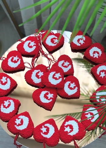 Kırmızı Punch  Kadın Anahtarlık - Görsel 3