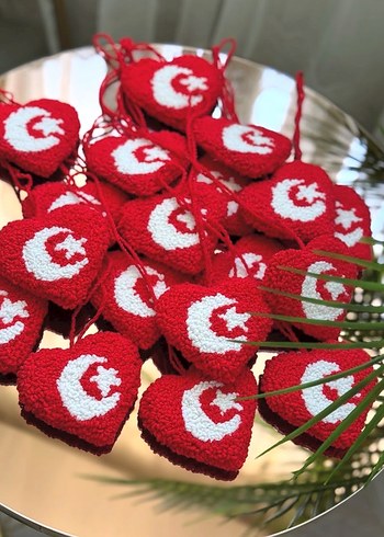 Kırmızı Punch  Kadın Anahtarlık - Görsel 2