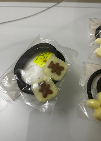 Renkli Desenli Elastik Çocuk Saç Tokaları - Görsel 3