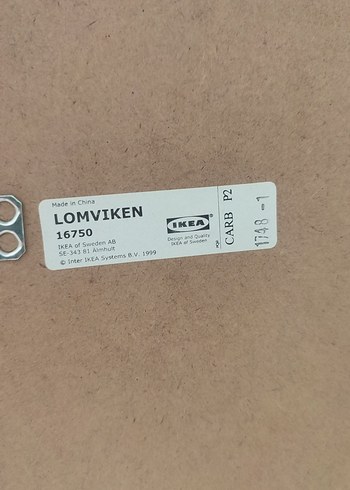 Beden Ikea LOMVIKEN 40x50 cm Beyaz Çerçeve