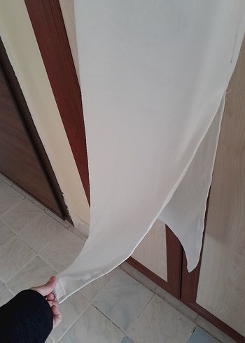 s Beden Beyaz Tek Omuzlu Uzun Elbise