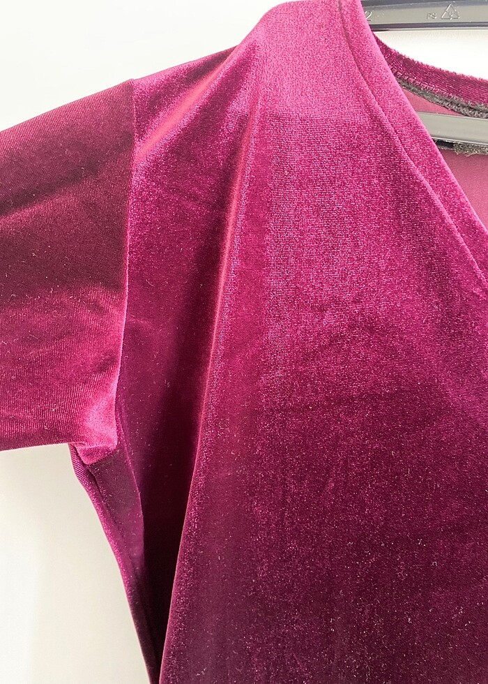 Kadife elbise - Görsel 2