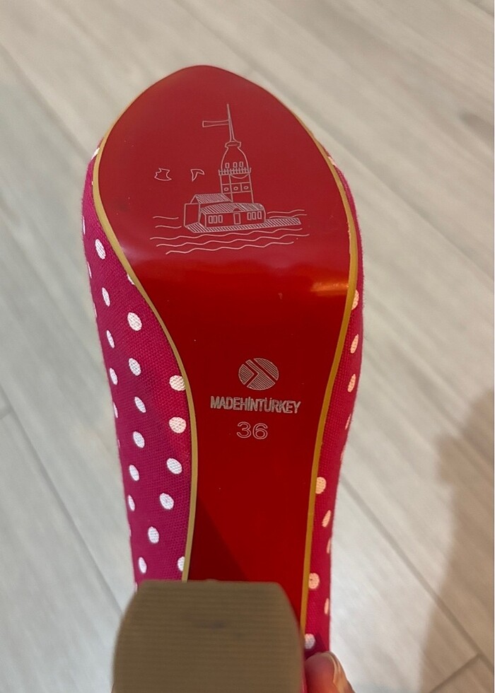 topuk ayakkabı - Görsel 3