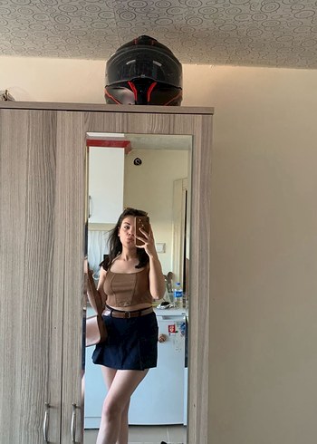 Mini Denim Etek