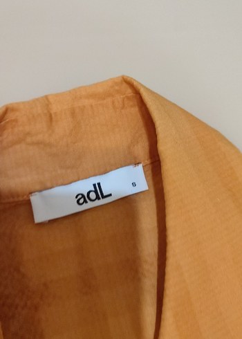 Kemerli Kısa Kollu Kadın Keten Gömlek - Görsel 2