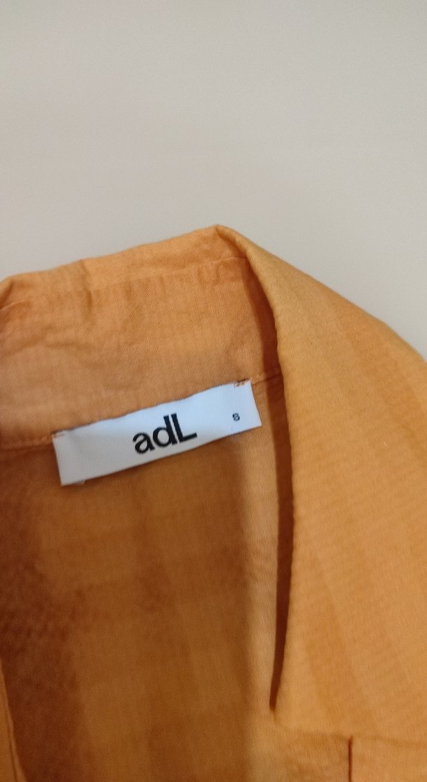 Kemerli Kısa Kollu Kadın Keten Gömlek - Görsel 2