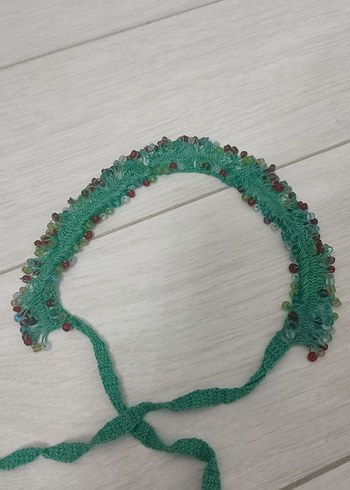 Boncuklu Turkuaz Bohem Uzun Kadın Kolye - Görsel 2