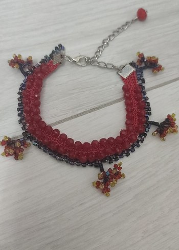 Bohem Renkli Boncuklu Bileklik - Görsel 2