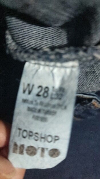 Topshop Bayan kot pantolon