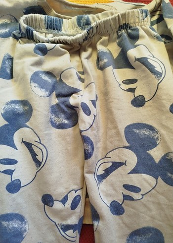 LC Waikiki Erkek Çocuk Baskılı Gri Mavi Pijama Takımı