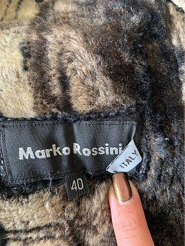 Kapşonlu gerçek tilki  italy malı mont - Görsel 6