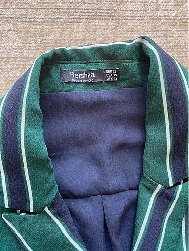 xs Beden Bershka kısa şort ceket