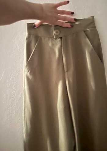 Iamnotbasic kumas pantolon - Görsel 3