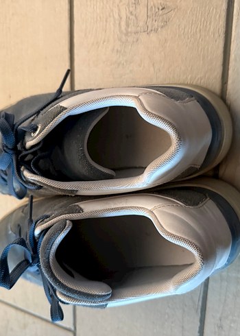 Gri Erkek Ayakkabı Bağcıkları Street Wear - Görsel 2