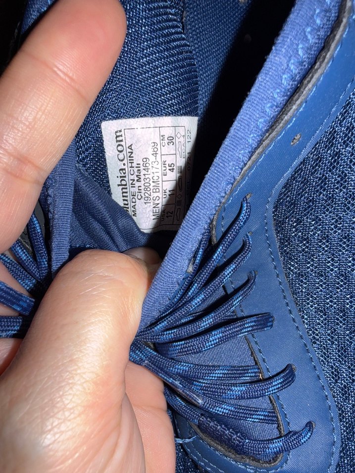 Columbia Lacivert Dolgu Topuk Spor Ayakkabı - Görsel 4