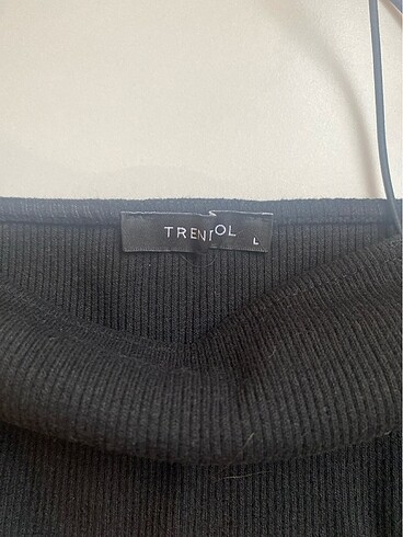 l Beden Trendyol Triko Mini Elbise