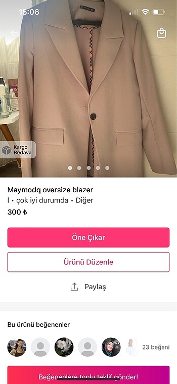 Blazer ceketler