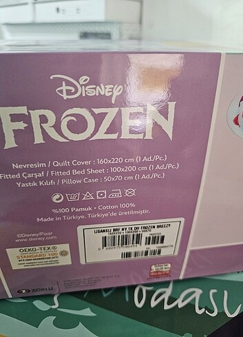 Beden çeşitli Renk TAC FROZEN TEK KİŞİLİK NEVRESİM TAKIMI