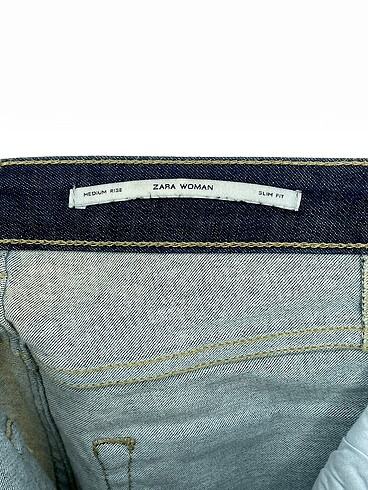 36 Beden mavi Renk Zara Jean / Kot %70 İndirimli.