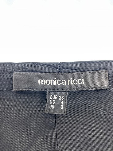 36 Beden siyah Renk Monica Ricci Kısa Elbise %70 İndirimli.