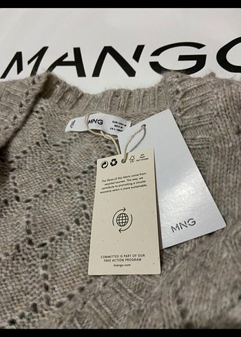 l Beden kahverengi Renk Bej rengi Mango kazak