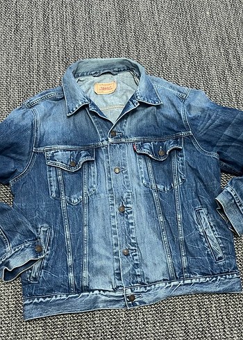 Levis Klasik Mavi Denim Ceket