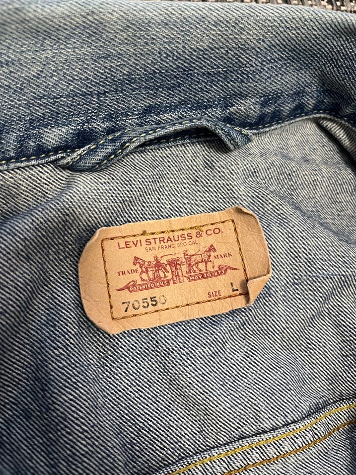 Klasik Mavi Denim Ceket — görsel 7/7