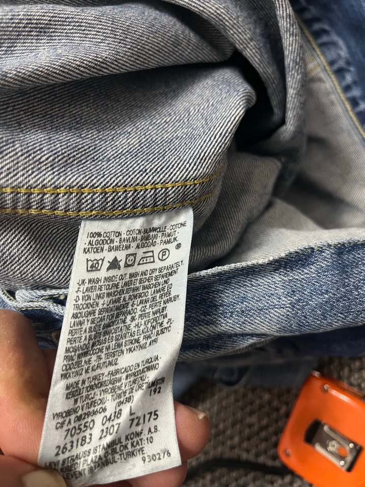 Klasik Mavi Denim Ceket — görsel 5/7