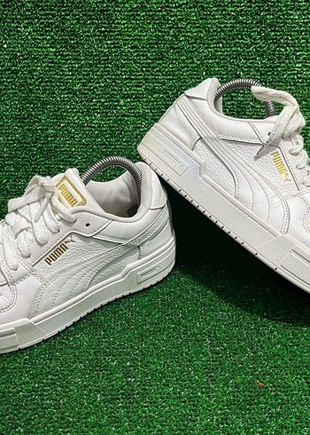 Puma Beyaz Dusuk Bilekli Spor Ayakkabi