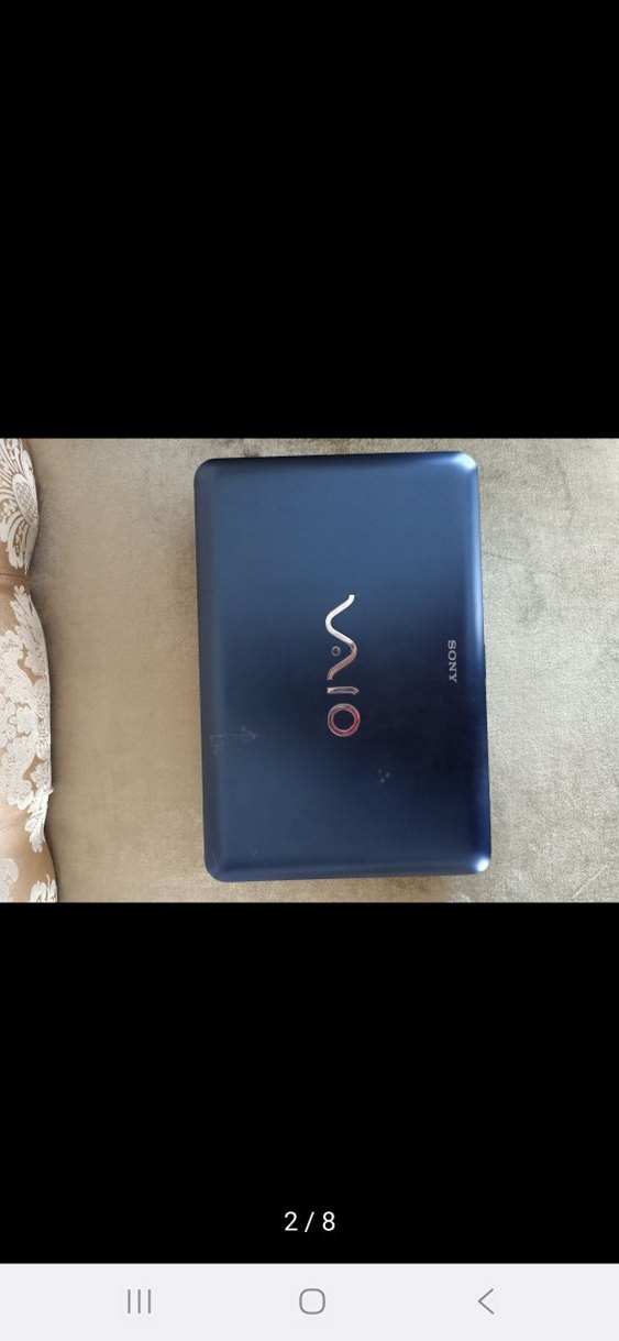 Beyaz Sony VAIO Dizüstü Bilgisayar - Görsel 2