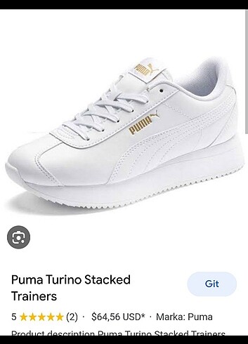 Orijinal Puma turino stacked sneakers - Görsel 7