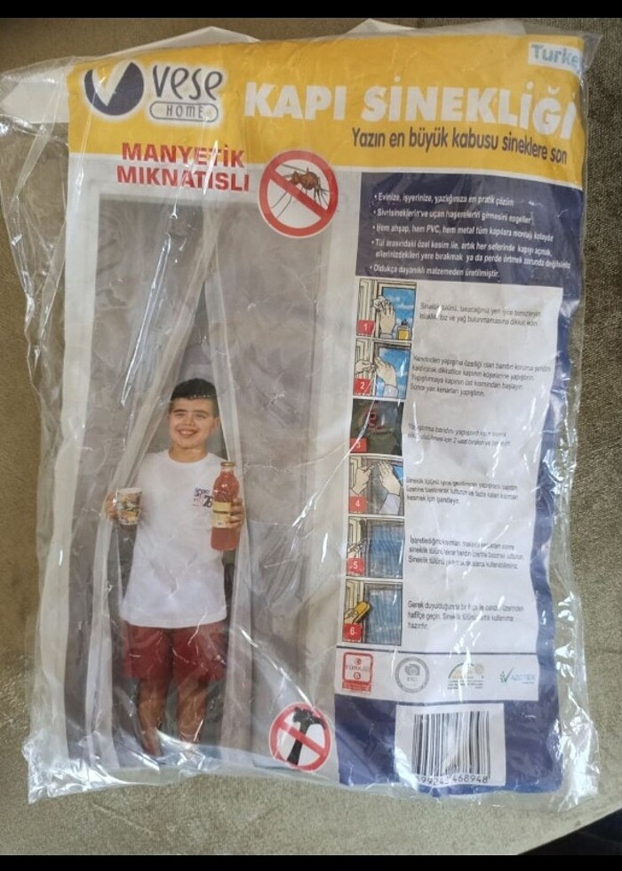 Mıknatıslı Kapı Sinekliği - Görsel 4