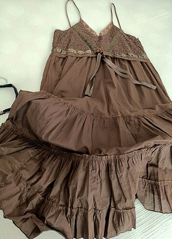 İnce Askılı Elbise  - Görsel 9