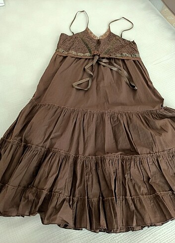 İnce Askılı Elbise  - Görsel 11