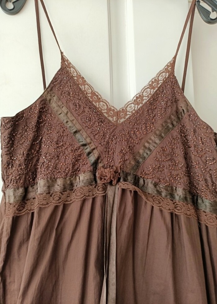 İnce Askılı Elbise  - Görsel 2