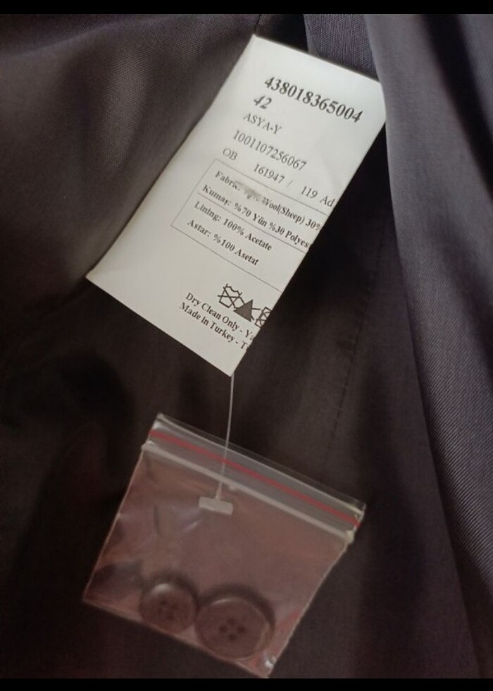 Fabrika/ Altınyıldız Özel Ekose Ceket - Görsel 5