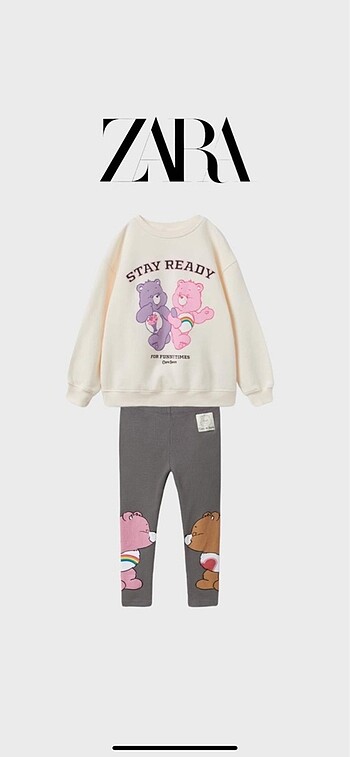 zara cear bears alt üst takım