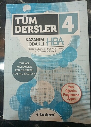 TUDEM TÜM DERSLER 4. SINIF
